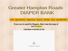 Tablet Screenshot of ghrdiaperbank.org